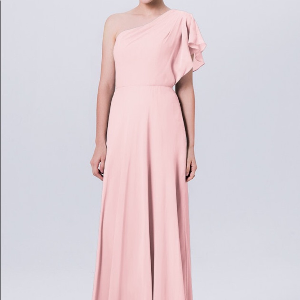Soft pink bridesmaid dress, only worn once!